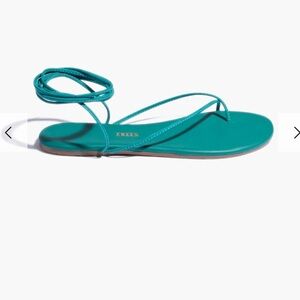 TKEES Blue Minimalist Sandals